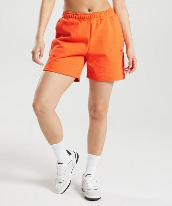 Dámské Šortky Gymshark Rest Day Sweats Oranžové | CZ 3902HAP